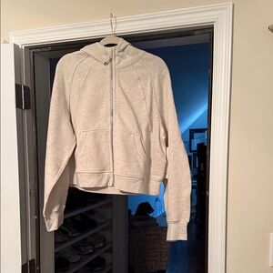 NWT lululemon scuba oversized full zip. Medium/large